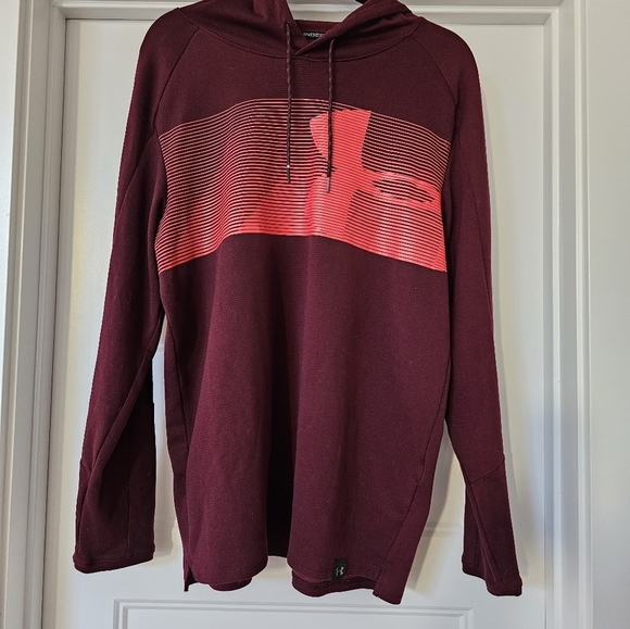Under Armour Men's Long Sleeved Hooded Pullover sz lg - Picture 3 of 6
